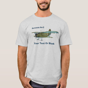 Camiseta soviético Antonov An-2 Biplane