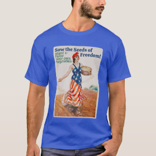 Camiseta Sow as Sementes da Liberdade! T-Shirt (escuro)