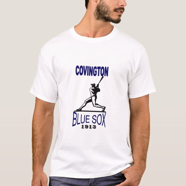 Camiseta Sox azul de Covington (Frente)