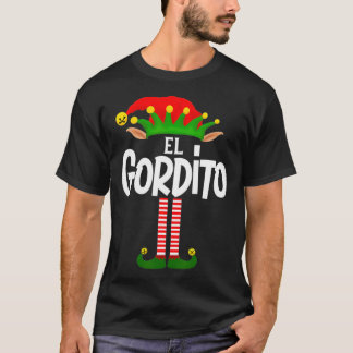Camiseta Soy El Gordito Elf Family Group Matching in Spanis