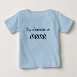 Camiseta soy el principe de mamá