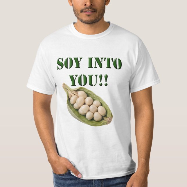 Camiseta Soy Em Você: Uma História De Amor Vegan. (Frente)