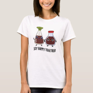 Camiseta Soy Happy Junted Soy Sauce Pun