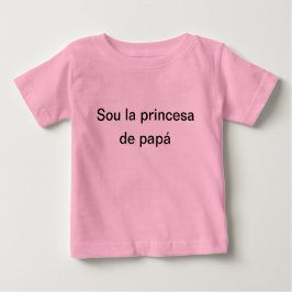 Camiseta soy princesa de papá