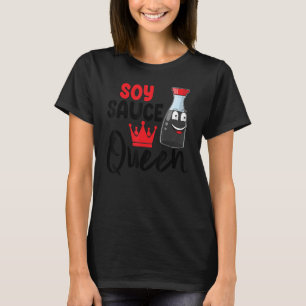 Camiseta Soy Sauce Rainhas Molho Amor Foodie