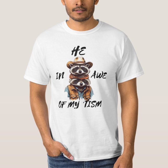 Camiseta Soyez en admiration devant mon 'tisme T-shirt (Frente)