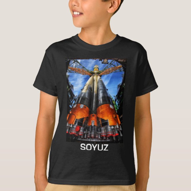 Camiseta Soyuz Rocket On Pad (Frente)