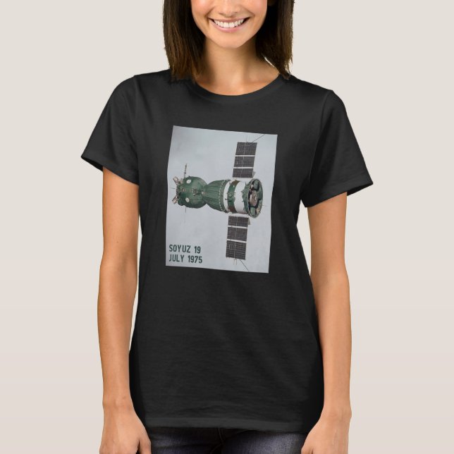 Camiseta Soyuz Spacecraft Rocket Orbiter Espaço CCCP (Frente)