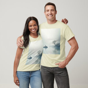 Camiseta Sozinho na Design de Mist