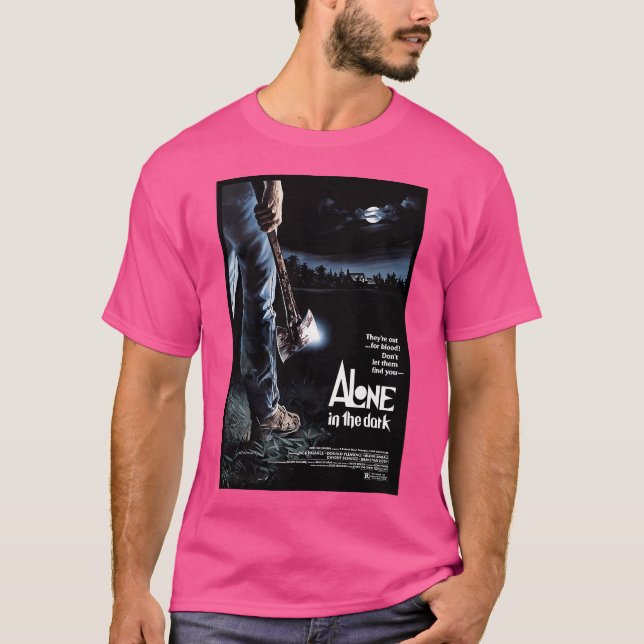 Camiseta Sozinho Na Escuridão (Frente)