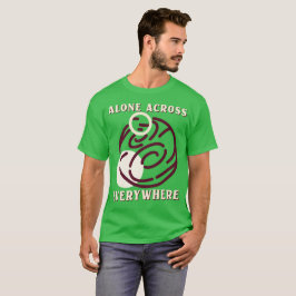 Camiseta Sozinho por Todos os Lugares Viaje Sozinho