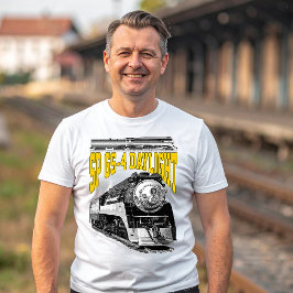 Camiseta SP GS-4 Daylight 4449 Steam Train Locomotive