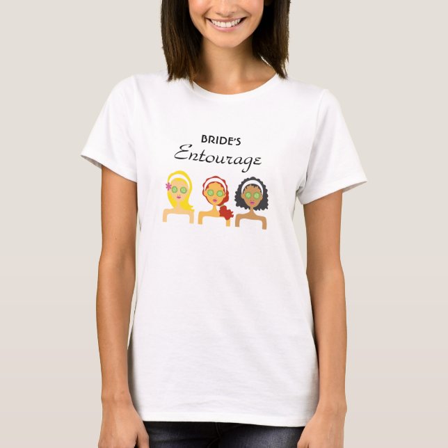 Camiseta Spa Bride Entourage T-Shirt (Frente)