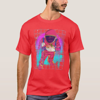 Camiseta Space 90s Art Synthwave Vaporwave Ramen Noodles As