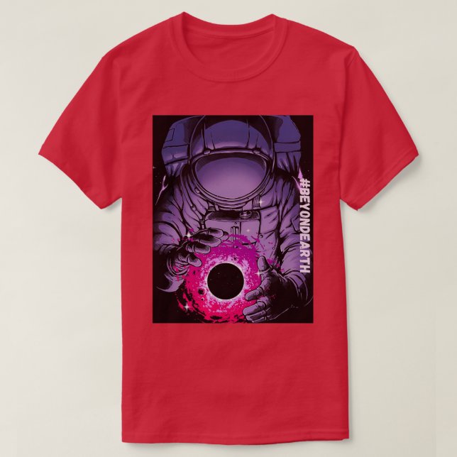 Camiseta Space Alchemist (Frente do Design)