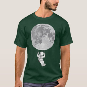Camiseta Space Astronaut Cosmonaut Stars Moon Cool Swing