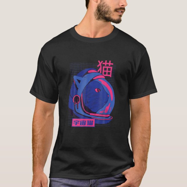 Camiseta Space Cat Love (Frente)