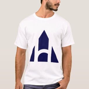 Camiseta Space Cruft engraçado Marinho de verão azul