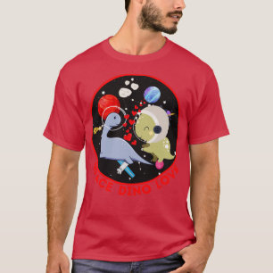 Camiseta Space Dino Love