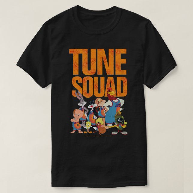 Camiseta Space Jam A New Legacy Tune Squad Group Shot  (Frente do Design)