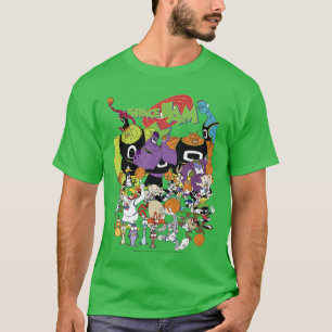 Camiseta Space Jam Clássico Monstars e Looneyunes Dia de Jo