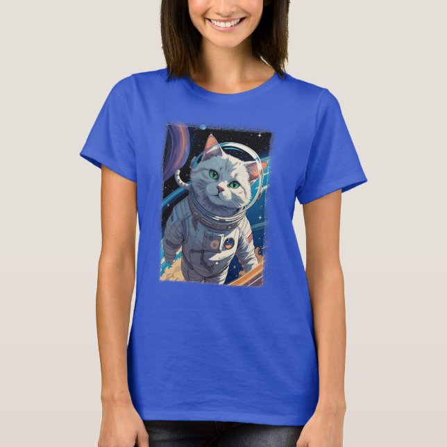Camiseta Space Kitty (Frente)