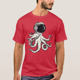 Camiseta Space Kraken Funny Scientist Gift Octopus