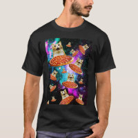 Space Pizza Astronauta Kitten Sarcasm Comida Gala