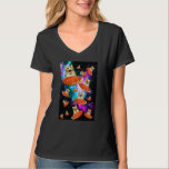 Camiseta Space Pizza Cat Astronaut Kitten Sarcasm Food Gala<br><div class="desc">Space Pizza Cat Astronaut Kitten Sarcasm Food Galaxy</div>