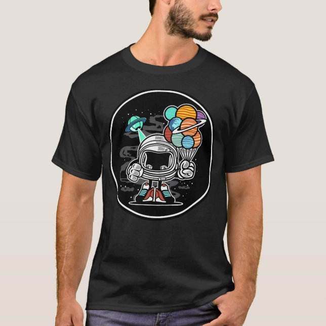 Camiseta Space Robot Nasa (Frente)
