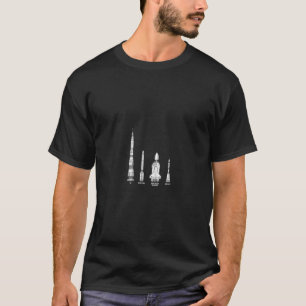 Camiseta Space Rocky Spaceflight N1 Buran Soyuz União Sovié