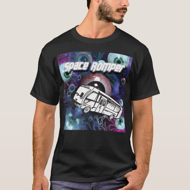 Camiseta Space Romper Bus - Street Fighter (Frente)