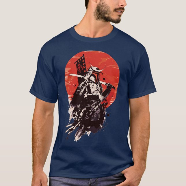 Camiseta Space Samurai Bounty Hunter Japanese Edition gift (Frente)
