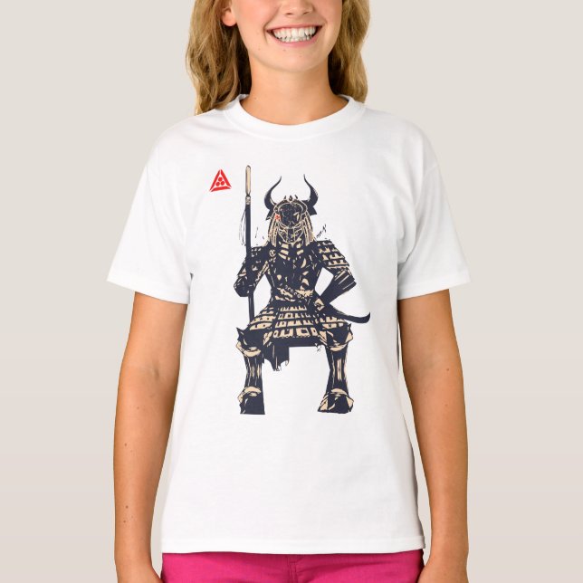 Camiseta Space Samurai Warrior (Frente)