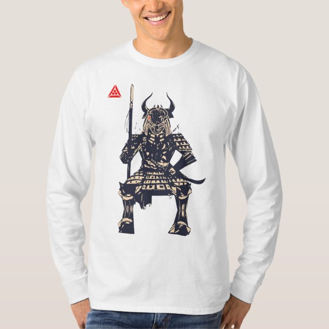 Camiseta Space Samurai Warrior (Frente)