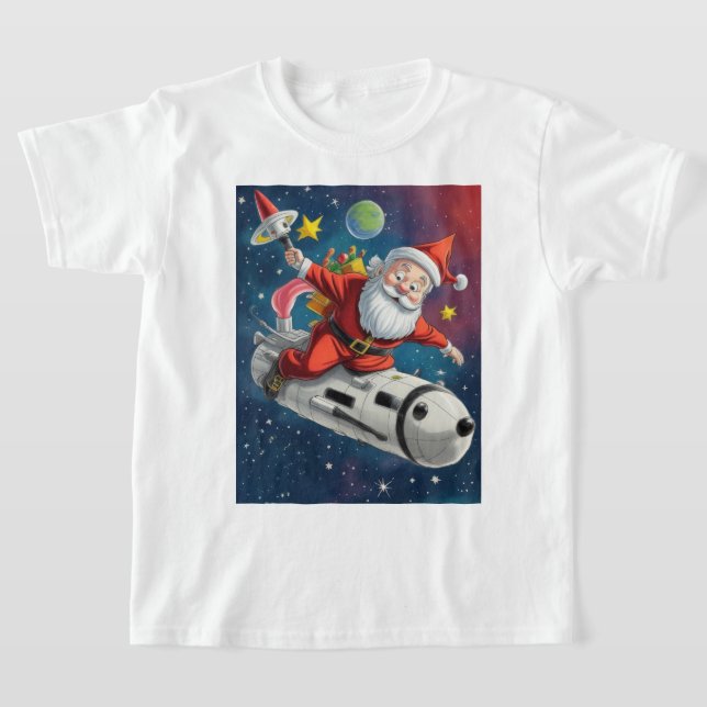 Camiseta Space Santa Claus (Postura )