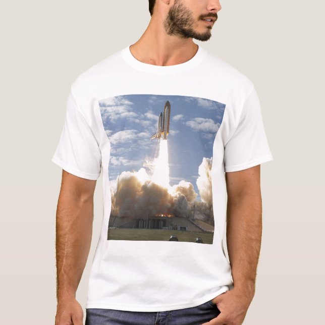 Camiseta Space Shuttle Atlantis tira 10 (Frente)