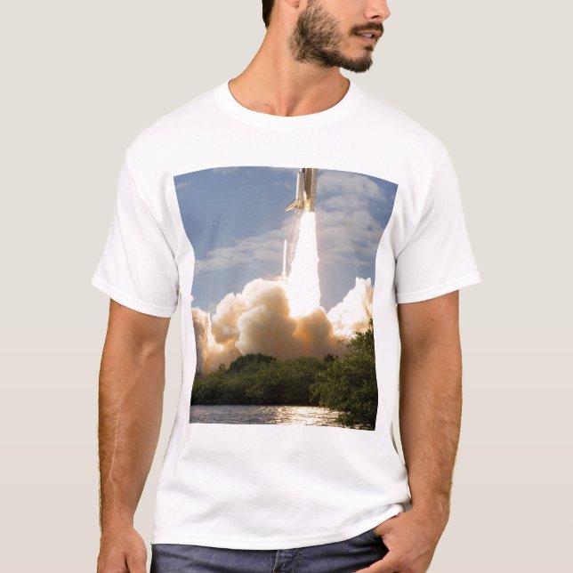 Camiseta Space Shuttle Atlantis tira 8 (Frente)