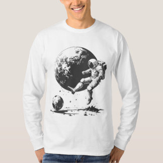 Camiseta space soccer t-shirt
