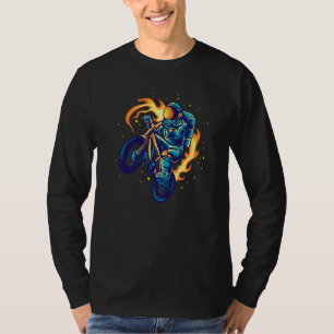 Camiseta Spaceman Astornaught Bmx Bike Cycling