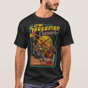 Camiseta Spaceman cronicles vintage sci fi