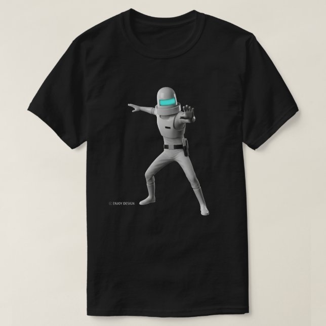 CAMISETA SPACEMAN - T Tシャツ (Frente do Design)