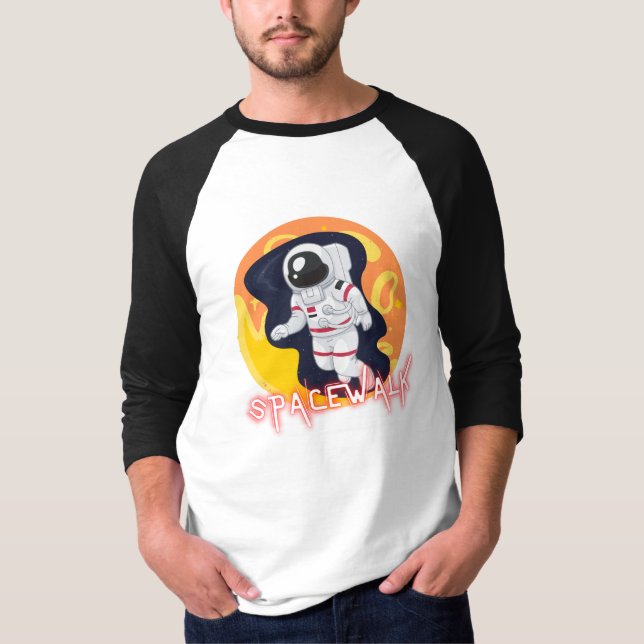 CAMISETA SPACEWALK - ASTRONAUTA ESPACIAL (Frente)