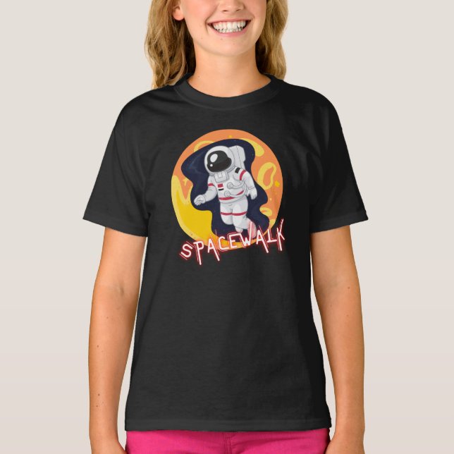 CAMISETA SPACEWALK - ASTRONAUTA ESPACIAL (Frente)