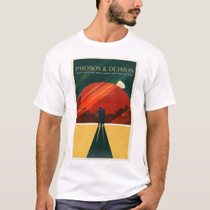 Camiseta SPACEX PHOBOS & DEIMOS Space Cruise to Moon Mars P