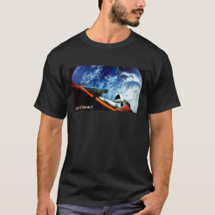 Camiseta SpaceX Starman NÃO SE APAVORA! T-shirt 2