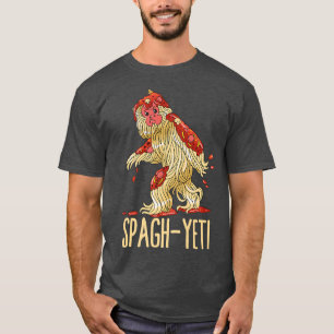 Camiseta Spage-Yeti Spaghetti Spagyeti Funny Ramen Noodle P