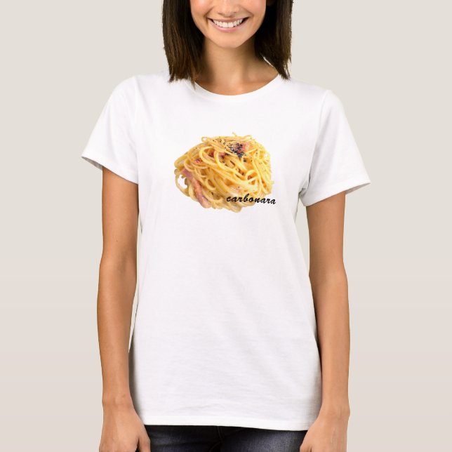Camiseta Spaghetti Carbonara (Frente)