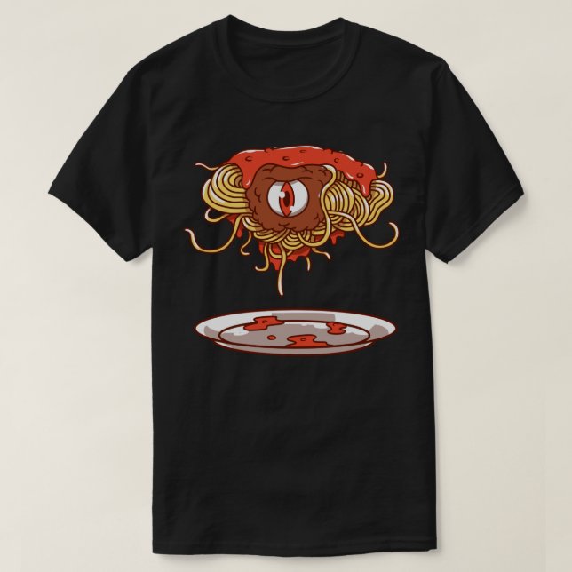 Camiseta Spaghetti Monster  (Frente do Design)