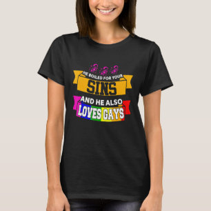 Camiseta Spaghetti Monstro Gay Lgbtq Lésbica Bi